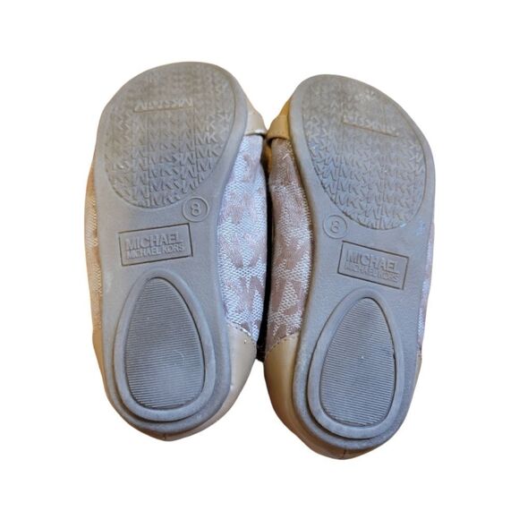 Michael Kors Norberta Ballet Style Flats Brown/Tan 8 - Picture 9 of 10